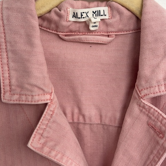 ALEX MILL  Women's Standard Zip Jumpsuit - Blush Pink - L - Picture 4 of 10